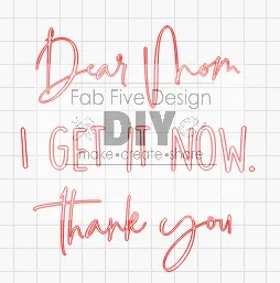 SVG DIgital File: Funny Mom Trio A