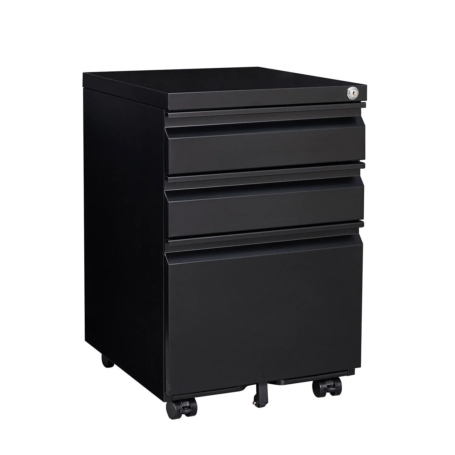 Swift 3-Drawer File Cabinet with Lock