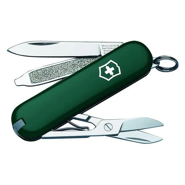 Swiss Army Classic SD Pocket Knife // Hunter Green