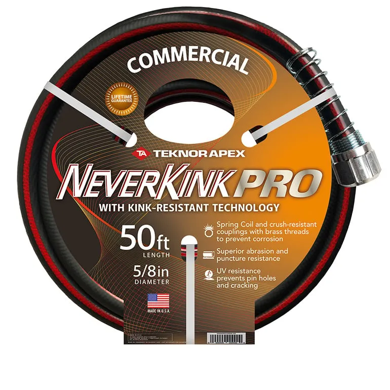 Teknor Apex NeverKink PRO Water Hose (5/8" x 100')