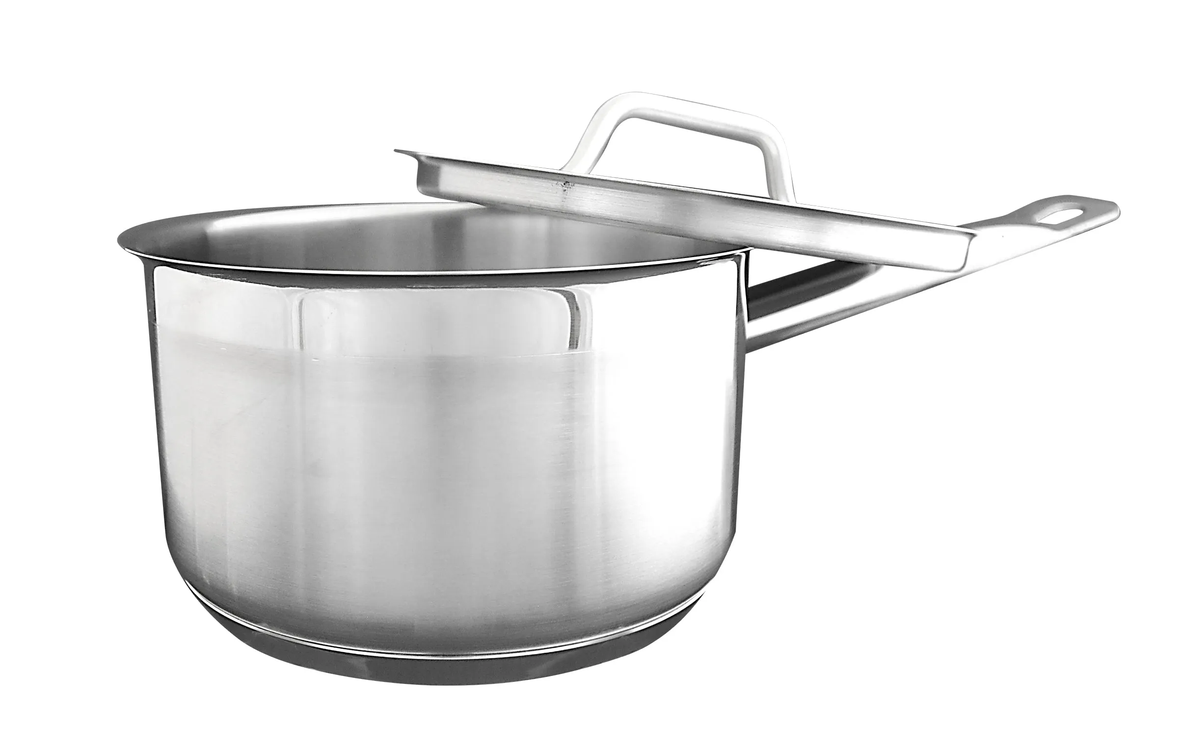 Thunder Group SLSSP4020 2 qt, 7" Diameter x 4" Sauce Pan with 7" Diameter x 1/2" Thickness Lid