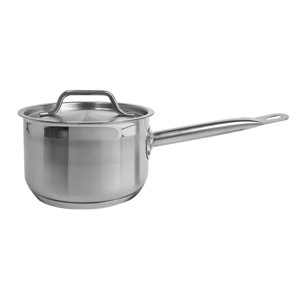 Thunder Group SLSSP4020 2 qt, 7" Diameter x 4" Sauce Pan with 7" Diameter x 1/2" Thickness Lid