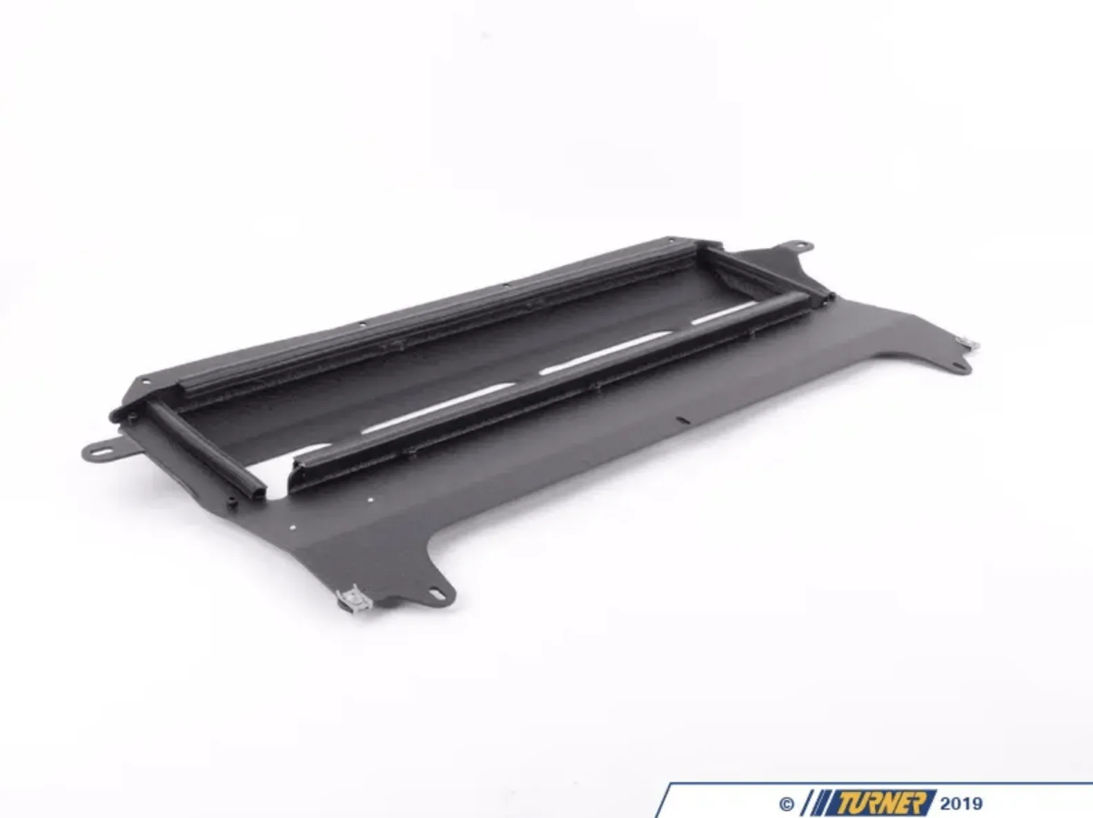 Turner Motorsports Skid Plate - Wrinkle Black Powdercoat Finish - F80 M3, F82/83 M4