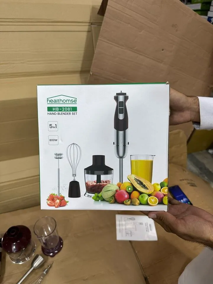 Uk Healthhome 5 in1 Hand Blender Set