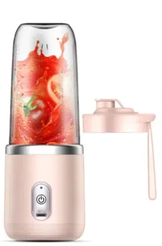 USB Charging Juicer Machine 6blade Portable Blender Mini Juicer Cup Extractor Smoothie USB Charging Fruit Squeezer Blender Food Mixer Ice Crusher Portable Juicer Machine