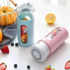 USB Rechargeable Mini Fruit Juicer Blender