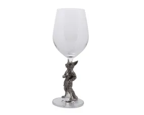 Vagabond House Hunting Dressed Fox Wine Glass