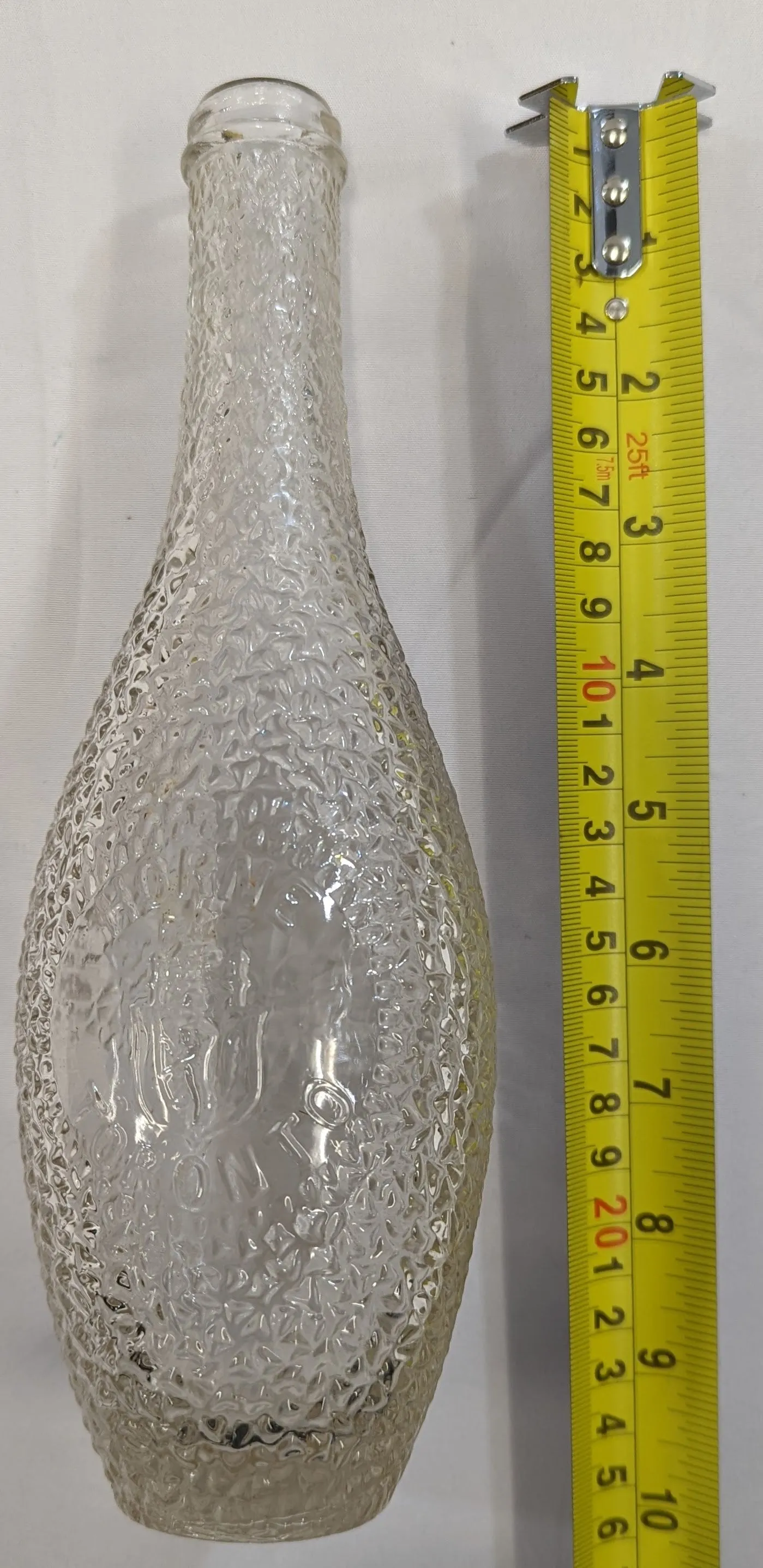 Vintage Glass Horne Toronto Soda Bottle