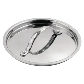 Vogue Stainless Steel & Aluminium Tri-Wall Saucepan Lid 16cm - Y423