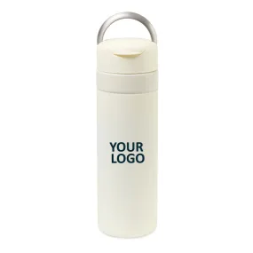 W&P Insulated Ceramic Customized 20oz Bottles, Cream