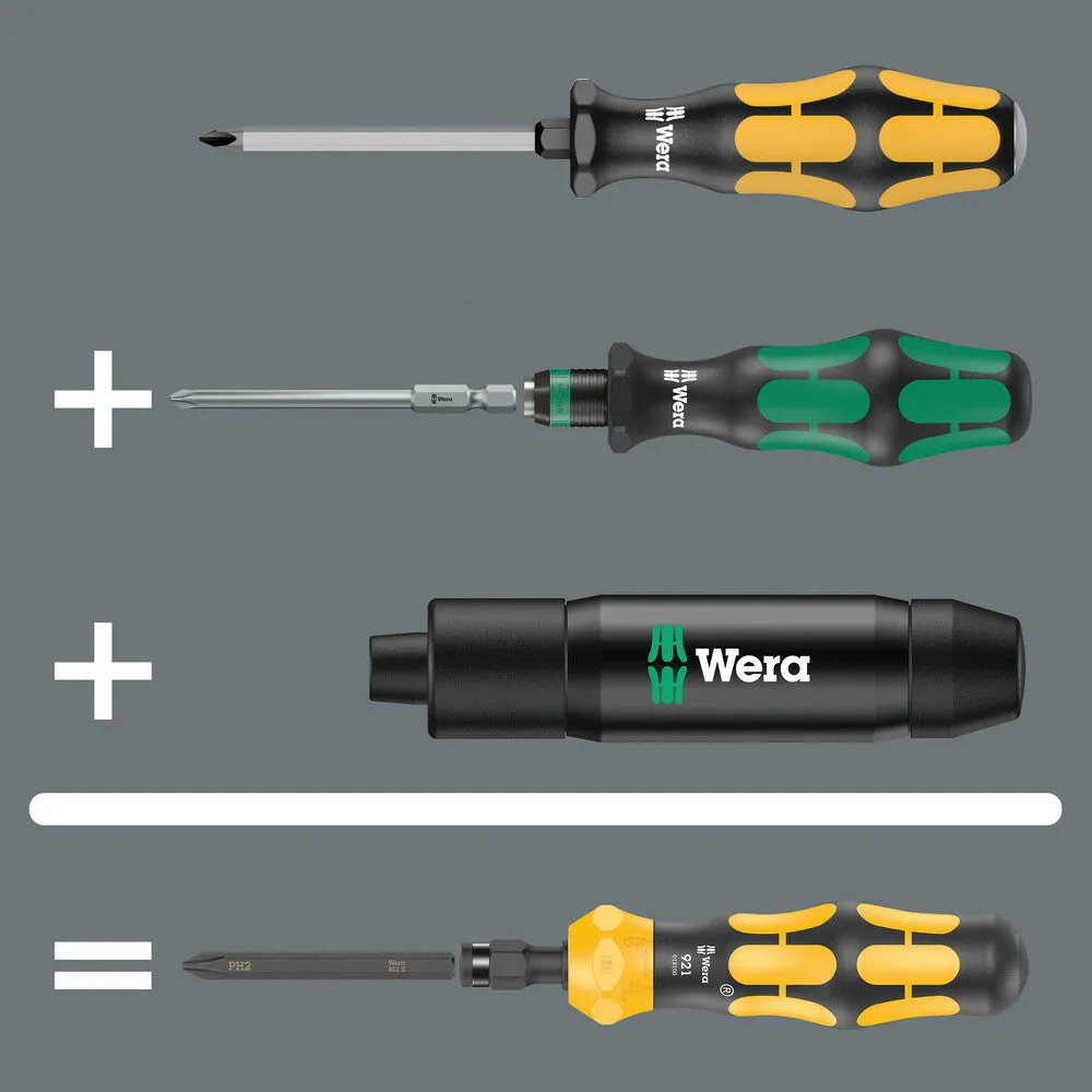 Wera 018110 19pc Kraftform Kompakt 900 Set 1