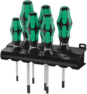 Wera 028062 6pc 367/6 TORX¨ Kraftform Plus Screwdriver Set