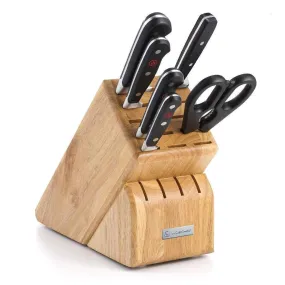 Wusthof Classic 7-piece Knife Block Set - Beechwood