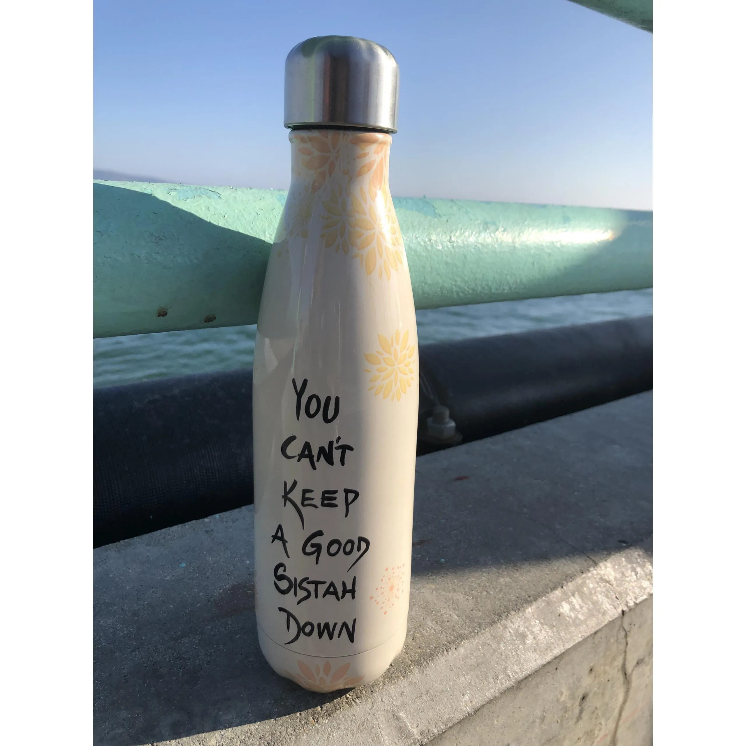 You Can't Keep a Good Sistah Down Stainless Steel Bottle